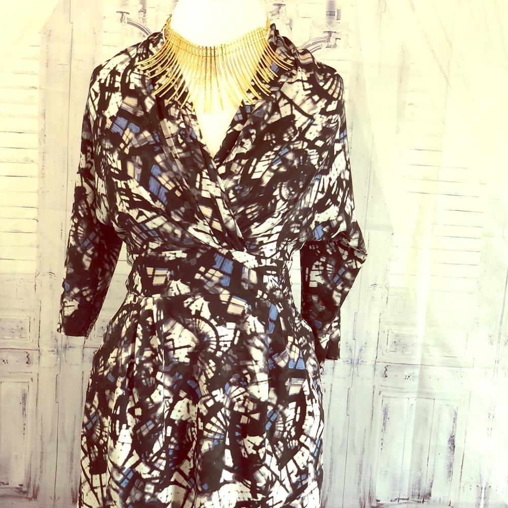 Wrap look dress 👗 💕